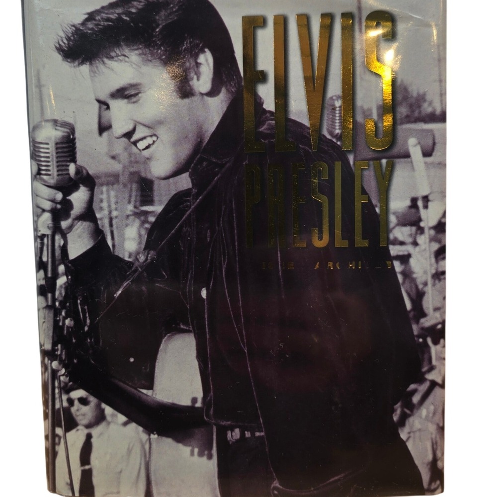 Elvis Presley Unseen Archives Hardcover Book with Pictures 2003